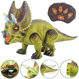 WOOPIE Dinozaur Zdalnie Sterowany RC Robot Triceratops