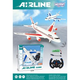 WOOPIE Niebieski Zdalnie Sterowany Samolot Pasażerski Airline