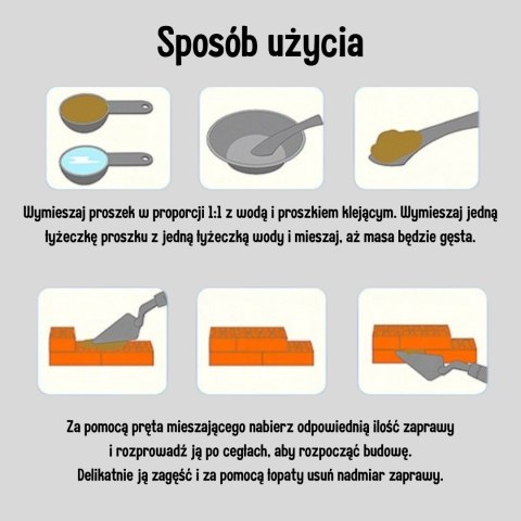 WOOPIE Zestaw Do Budowania z Cegieł - Willa 357 el.