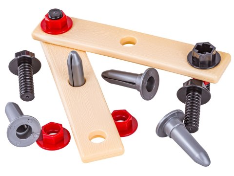 Zestaw Małego Majsterkowicza, Narzędzia, Wkrętarka + Akcesoria Przecena 1