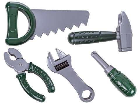 Zestaw Małego Majsterkowicza, Narzędzia, Wkrętarka + Akcesoria Przecena 1