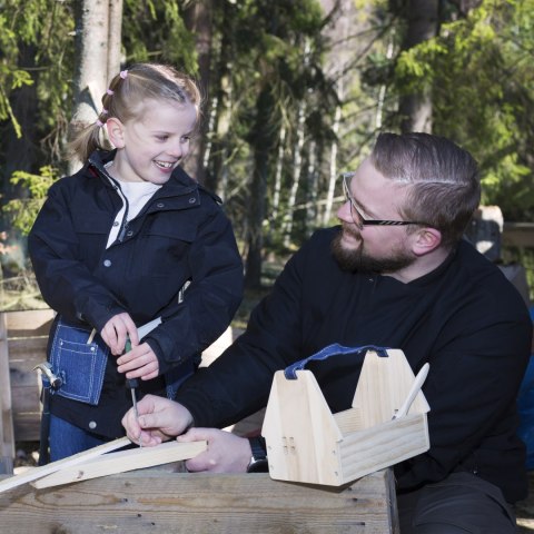 Zestaw narzędzia, zabawka dla dzieci, skrzynka małego majsterkowicza, Micki