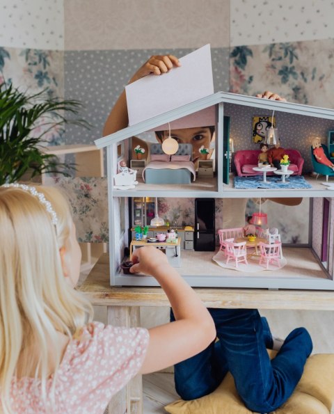 Akcesoria kuchenne zestaw do domku dla lalek, wyposażenie, kuchnia, Lundby