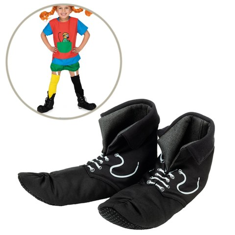 Buty Pippi Langstrumpf, kostium, przebranie dla dzieci na bal przebierańców