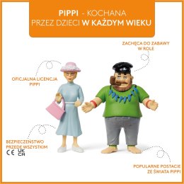 Figurki Ephraim i Panna Prysselius zestaw, Pippi Langstrumpf zabawka dzieci