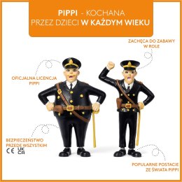Figurki Kling i Klang zestaw, Pippi Langstrumpf, policja zabawka dla dzieci