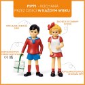 Figurki Tommy i Annika zestaw dla dzieci, Pippi Langstrumpf, zabawa lalkami