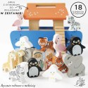 Arka Noego, sorter kształtów, figurki, statek zwierzątka zabawka Le Toy Van