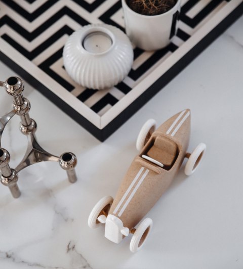 Bolid Grand Prix beżowy samochód wyścigowy autko zabawka dla dzieci ooh noo