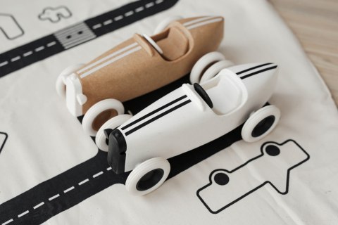 Bolid Grand Prix biały samochód wyścigowy autko zabawka dla dzieci ooh noo