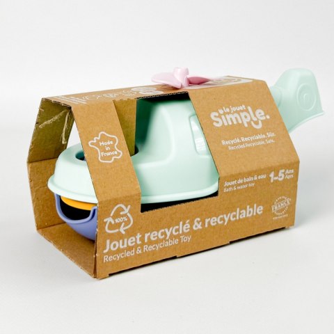 Helikopter 2w1 miętowy zabawka do piasku i wody dla dzieci samolot Simple.