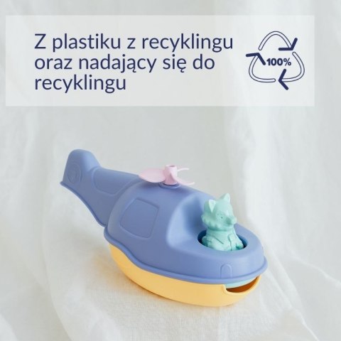 Helikopter 2w1 niebieski zabawka do piasku wody dla dzieci samolot Simple.