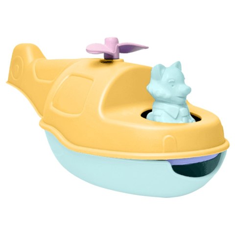 Helikopter 2w1 pomarańczowy zabawka do piasku i wody dla dzieci Simple.