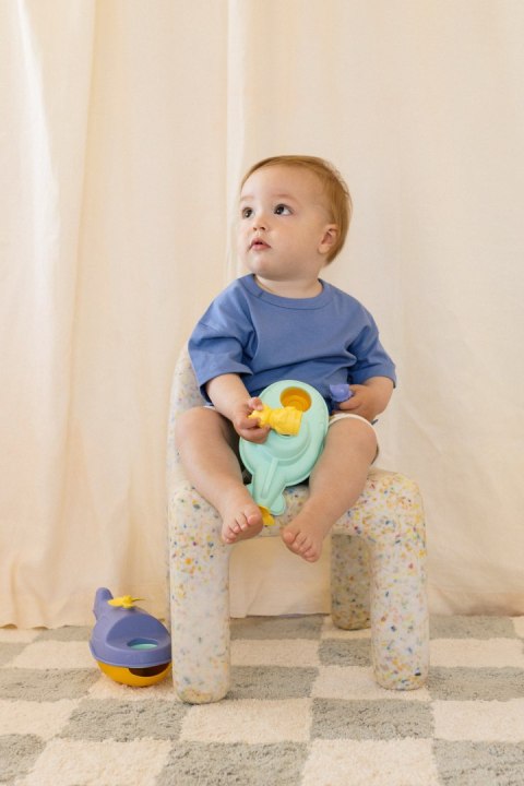 Łódź podwodna 2w1 miętowa zabawka do piasku wody dla dzieci statek Simple.