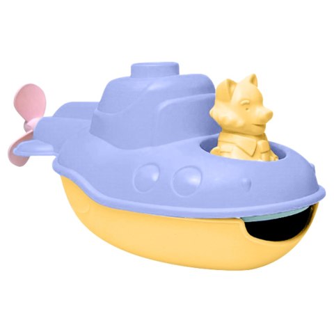 Łódź podwodna 2w1 niebieska zabawka do piasku i wody statek dzieci Simple.