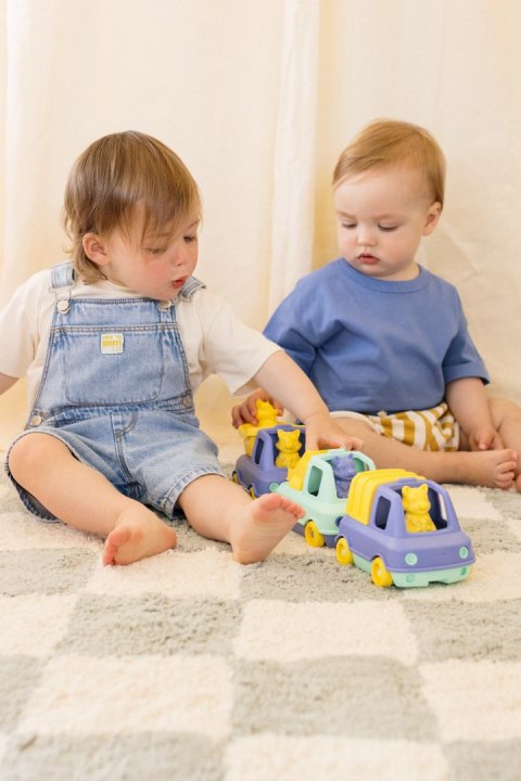 Śmieciarka niebieska zabawka do piasku i wody dla dzieci samochód Simple.