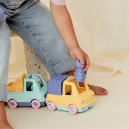 Śmieciarka pomarańczowa zabawka do piasku wody dla dzieci samochód Simple.