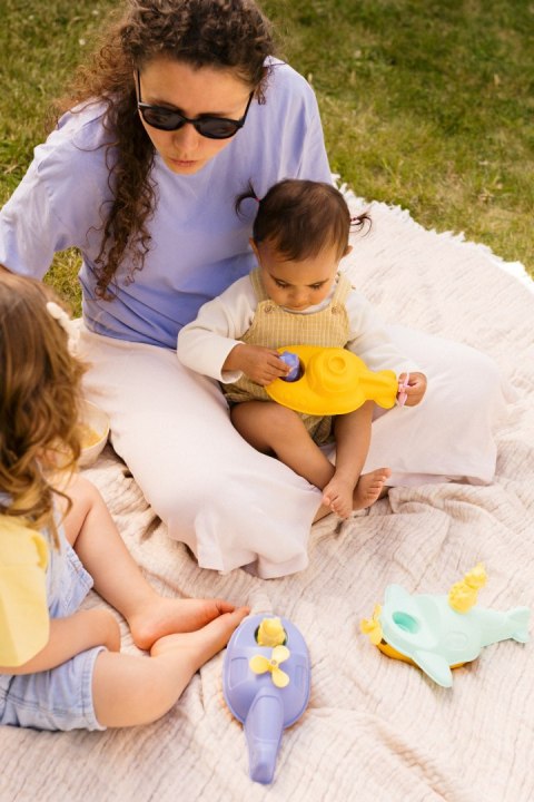 Wodolot 2 w 1 miętowy zabawka do piasku i wody dla dzieci statek Simple.