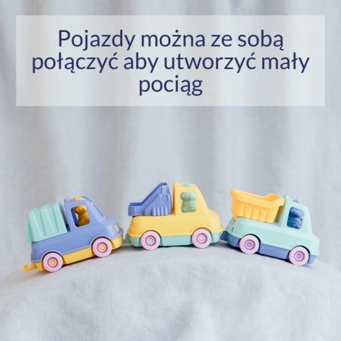 Wóz strażacki miętowy zabawka do piasku i wody dla dzieci samochód Simple.