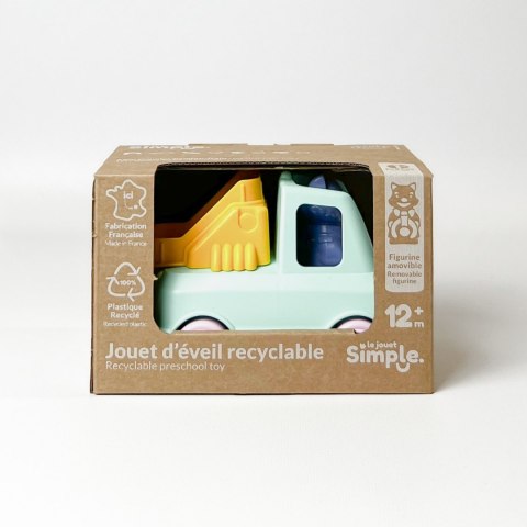 Wóz strażacki miętowy zabawka do piasku i wody dla dzieci samochód Simple.