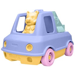 Wóz strażacki niebieski zabawka do piasku wody dla dzieci samochód Simple.