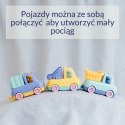 Wóz strażacki niebieski zabawka do piasku wody dla dzieci samochód Simple.
