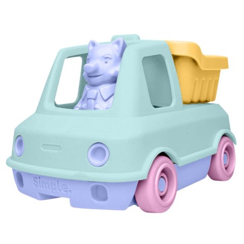 Wywrotka miętowa zabawka do piasku i wody dla dzieci samochód auto Simple.