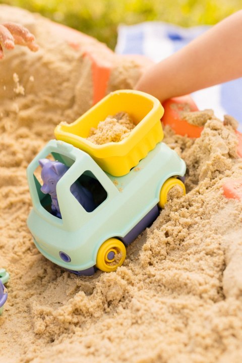 Wywrotka miętowa zabawka do piasku i wody dla dzieci samochód auto Simple.