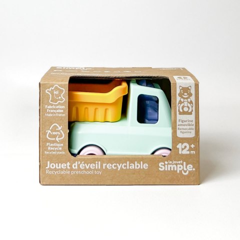 Wywrotka miętowa zabawka do piasku i wody dla dzieci samochód auto Simple.