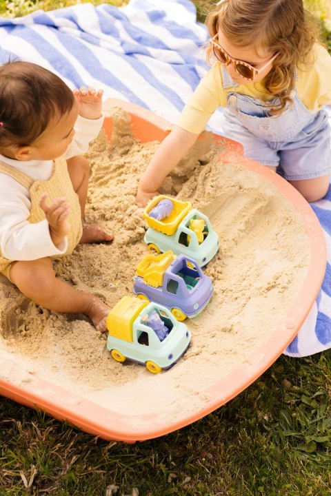 Wywrotka niebieska zabawka do piasku wody dla dzieci samochód auto Simple.