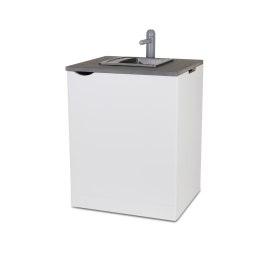 Drewniana szafka kuchenna ze zlewem meble dla dzieci zabawka kuchnia Micki