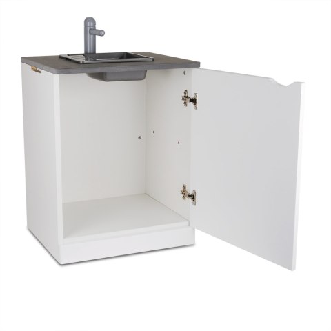 Drewniana szafka kuchenna ze zlewem meble dla dzieci zabawka kuchnia Micki