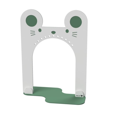 Drewniana tablica edukacyjna zielona myszka meble dla dzieci zabawka Micki