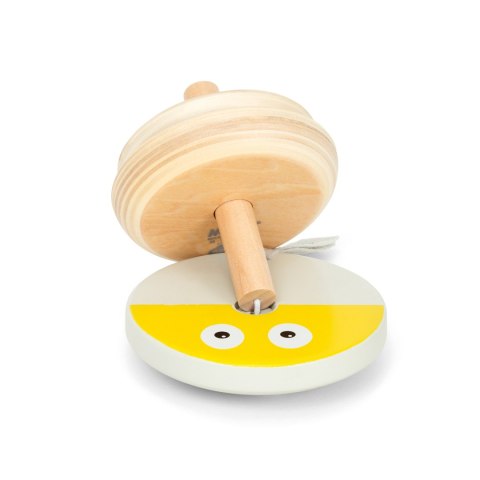 Drewniana układanka papuga, piramida, zabawka, nakładanka, kółka, Babblarna