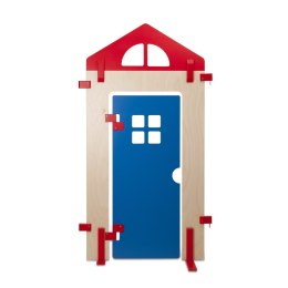 Drewniany panel Miasto drzwi domek dla dzieci zabawka meble dziecięce Micki