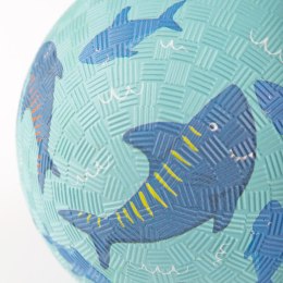 Gumowa piłka do zabawy Rekiny 12 cm zabawka rozwojowa dla dzieci sigikid