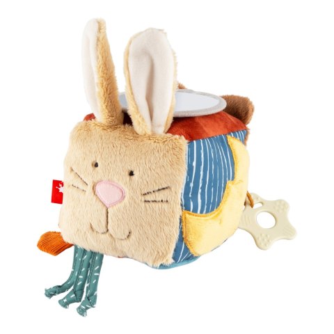 Miękka interaktywna kostka zwierzątka zabawka rozwojowa dla dzieci sigikid