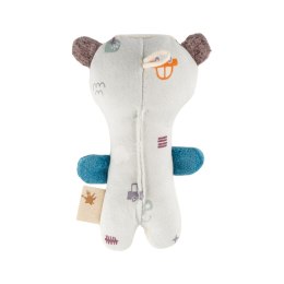 Pierwsza przytulanka Borsuk grzechotka dla dzieci maskotka zabawka sigikid