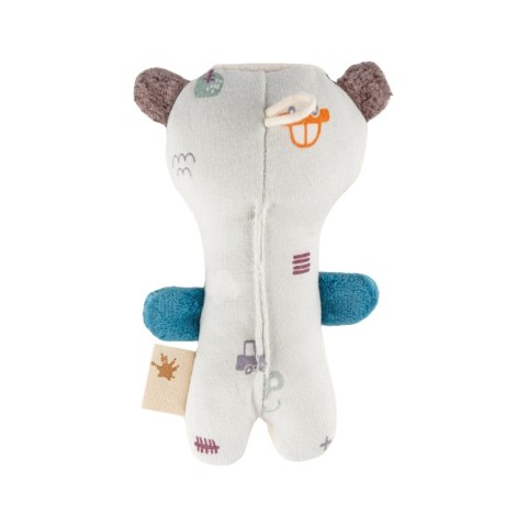 Pierwsza przytulanka Borsuk grzechotka dla dzieci maskotka zabawka sigikid