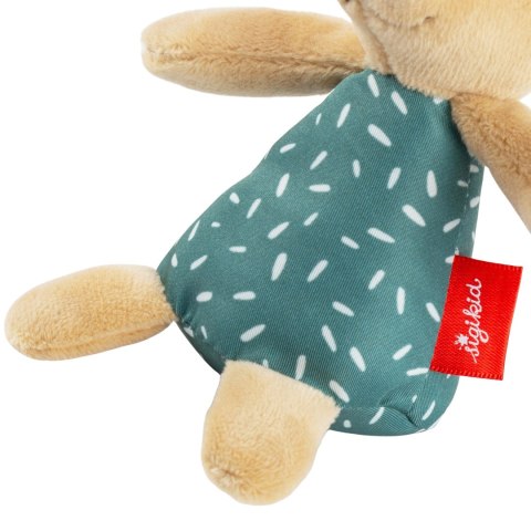 Pierwsza przytulanka Króliczek grzechotka dla dzieci maskotka sigikid