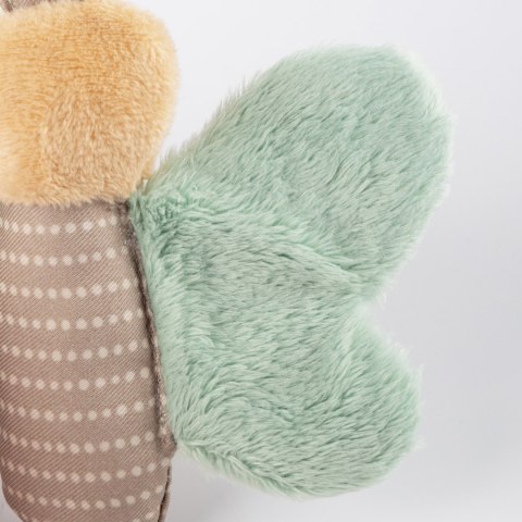 Pierwsza przytulanka Motyl zielony szeleścik dla dzieci maskotka sigikid