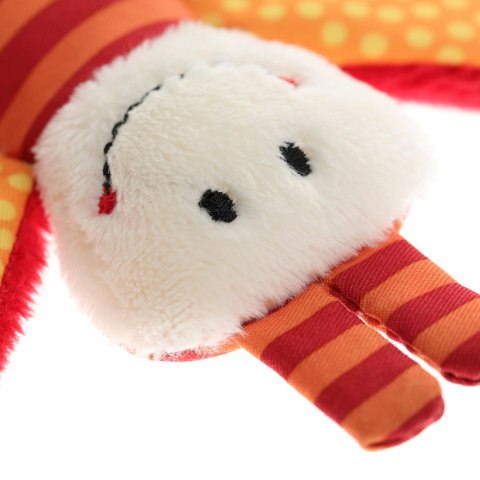 Pierwsza przytulanka Motylek pomarańczowy szeleścik dla dzieci sigikid