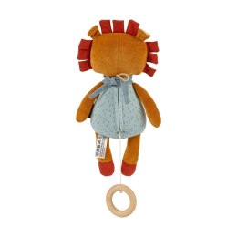 Pierwsza przytulanka grający Lew maskotka z pozytywką zabawka 30cm sigikid