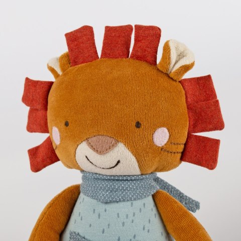 Pierwsza przytulanka grający Lew maskotka z pozytywką zabawka 30cm sigikid