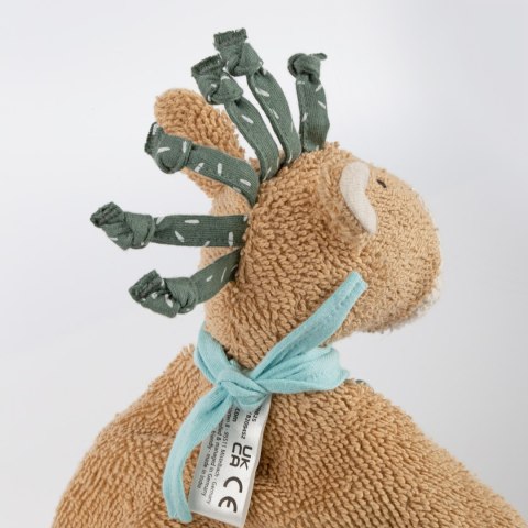 Pierwsza przytulanka komforter Kucyk zielony 26cm maskotka kocyk sigikid