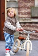 Pierwszy rower biegowy balansujący dziecięcy kremowy dla dzieci Trybike