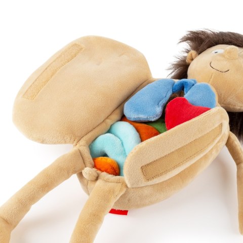 Pluszowa lalka edukacyjna Mały Pacjent Erwin miękka zabawka 44cm sigikid