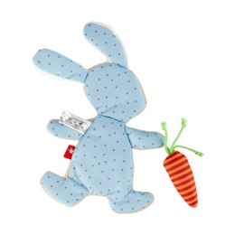 Przytulanka komforter Króliczek szeleścik szmatka grzechotka dzieci sigikid