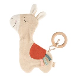 Przytulanka komforter Lama szeleścik szmatka zabawka dla dzieci sigikid