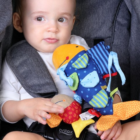 Zabawka aktywnościowa Rybki 26cm szeleścik grzechotka gryzak dzieci sigikid